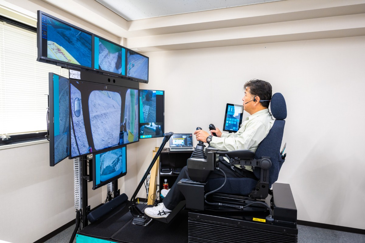 無人化施工・超遠隔操作